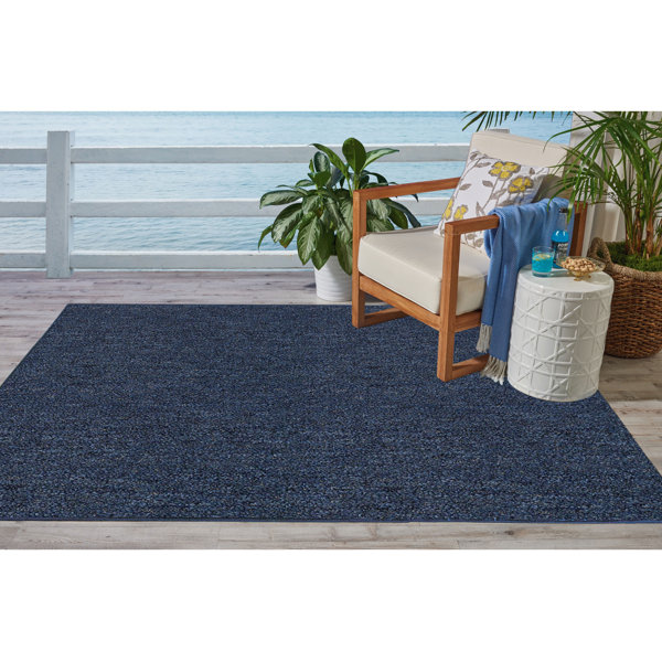Latitude Run® Ambiant Petrol Blue Rug Wayfair